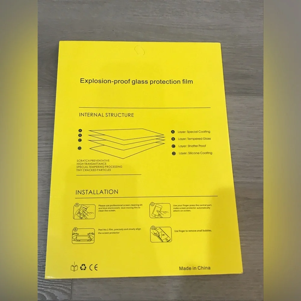 Tempered Glass Screen Protector for iPad